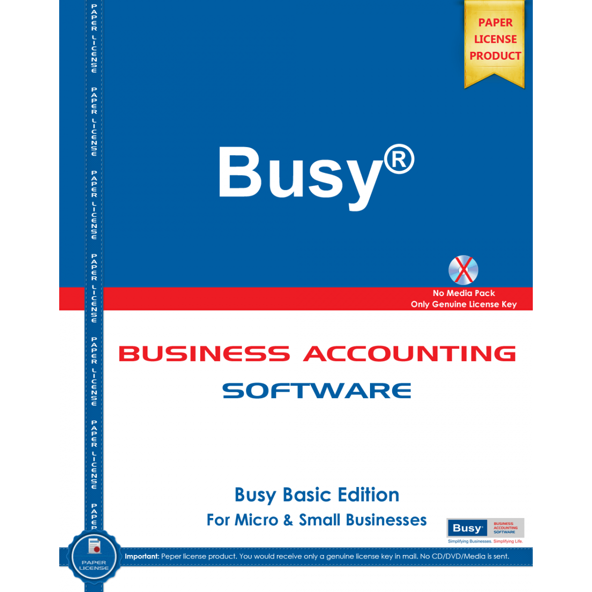 Busy Basic Accounting Software
